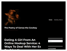 Tablet Screenshot of cowboypoetrygenoa.com